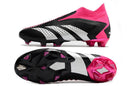 Chuteira Campo Adidas Predator Accuracy+ FG Rosa e Preto "Own You Football Pack" - Futx Brasil