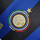 Camisa Inter de Milão Home 09/10 Retrô - Azul e Preta - Futx Brasil