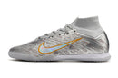 Chuteira Futsal Nike Air Zoom Mercurial Superfly 9 Elite IC Prata "Anniversary Pack" - Futx Brasil
