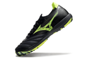 Chuteira Society Mizuno Morelia Neo Sala TF Preta e Verde My Store