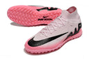 Chuteira Society Nike Air Zoom Mercurial Superfly 9 Elite TF Rosa e Preto "Mad Brilliance Pack" - Futx Brasil