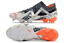 Chuteira Campo Puma Future Ultimate FG Branca, Prata e Laranja "Astronaut Pack" - Futx Brasil