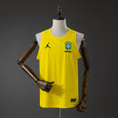 Regata Brasil Treino Jordan 26/27 - Amarelo My Store