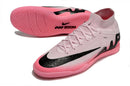 Chuteira Futsal Nike Air Zoom Mercurial Superfly 9 Elite IC Rosa e Preto "Mad Brilliance Pack" - Futx Brasil