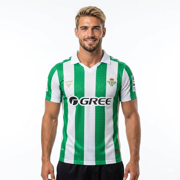 Camisa Real Bétis Home 26/27 Versão Jogador - Verde e Branca