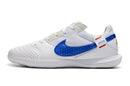 Chuteira Futsal Nike StreetGato IC Branca e Azul - Futx Brasil