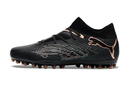 Chuteira Society Puma Future 7 MG Preta e Bronze "Eclipse Pack" - Futx Brasil