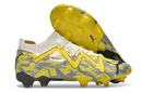 Chuteira Campo Puma Future Ultimate FG Amarela e Cinza "Voltage Pack" - Futx Brasil