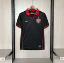 Camisa Vitória Reserva 25/26 - Preta e vermelho Puma