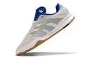 Chuteira Futsal Adidas Copa Mundial IC Bege, Azul e Cinza My Store
