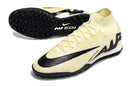 Chuteira Society Nike Air Zoom Mercurial Superfly 9 Elite TF Bege e Preta "Mad Ready Pack" - Futx Brasil