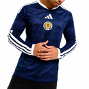 Camisa Escócia Home 2026 Manga Longa - Azul My Store