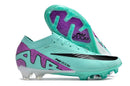 Chuteira Campo Nike Air Zoom Mercurial Vapor 15 Elite FG Verde e Roxa "Peak Ready Pack" - Futx Brasil