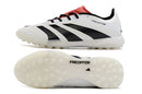 Chuteira Society Adidas Predator Elite TF Branca, Preta e Vermelha - Futx Brasil
