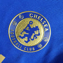 Camisa Chelsea Home 12/13 Retrô - Azul e Dourada - Futx Brasil
