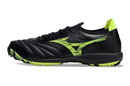 Chuteira Society Mizuno Morelia Neo Sala TF Preta e Verde My Store