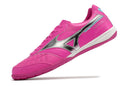Chuteira Futsal Mizuno Morelia Sala IC Rosa e Prata My Store