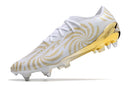 Chuteira Campo Adidas X Speedportal.1 Ponta de Aluminio Branca e Dourada "Benzema Balon d'Or" - Futx Brasil
