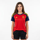 Camisa Espanha Home 26/27 Campeão Do Mundo 2 Estrelas Feminina - Vermelha My Store