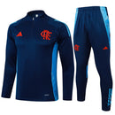 Conjunto Agasalho Comissão Flamengo 25/26 - Azul Escuro - Futx Brasil