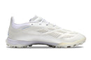 Chuteira Society Adidas Predator Elite TF Branca e Azul "Kvara" - Futx Brasil