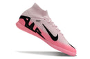 Chuteira Futsal Nike Air Zoom Mercurial Superfly 9 Elite IC Rosa e Preto "Mad Brilliance Pack" - Futx Brasil