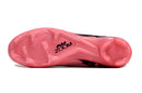 Chuteira Campo Nike Air Zoom Mercurial Vapor 15 Elite FG Rosa e Preto "Mad Brilliance Pack" Cano Alto - Futx Brasil