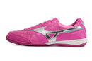 Chuteira Futsal Mizuno Morelia Sala IC Rosa e Prata My Store