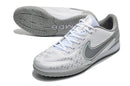 Chuteira Futsal Nike Tiempo Legend 9 Elite Branca e Cinza "Focus" - Futx Brasil