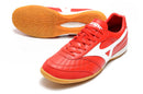 Chuteira Futsal Mizuno Morelia Sala IC Vermelha e Branca - Futx Brasil