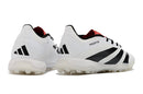 Chuteira Society Adidas Predator Elite TF Branca, Preta e Vermelha - Futx Brasil