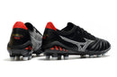 Chuteira Campo Mizuno Morelia Neo 3 FG Preta e Vermelha - Futx Brasil