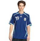 Camisa Argentina Away 2006 Retrô - Azul escuro My Store