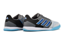 Chuteira Futsal Adidas Competition Top IC Cinza, Azul e Branco My Store
