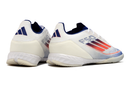 Chuteira Futsal Adidas F50 IC Branca, Azul e Vermelha "Advancement Pack" My Store