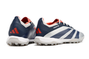 Chuteira Society Adidas Predator Elite TF Prata e Azul "Roteiro Pack" - Futx Brasil