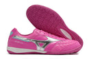 Chuteira Futsal Mizuno Morelia Sala IC Rosa e Prata My Store