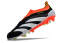 Chuteira Campo Adidas Predator LL Elite FG Preta, Laranja e Branco "Solar Energy" - Futx Brasil