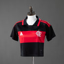 Cropped Flamengo Home 26/27 - Preta e Vermelha My Store