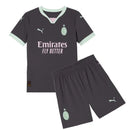 Conjunto Infantil Milan III 24/25 - Cinza - Futx Brasil