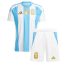 Conjunto Infantil Argentina I 2024 - Azul e Branco - Futx Brasil