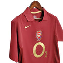 Camisa Arsenal Home 05/06 Retrô - Vinho - Futx Brasil
