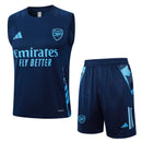 Conjunto Arsenal Treino Regata 24/25 - Azul Escuro - Futx Brasil
