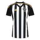 Camisa Atletico Mineiro Feminina Home 25/26 - Preta e Branca - Futx Brasil