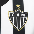 Camisa Atletico Mineiro Home 25/26 - Preta e Branca - Futx Brasil