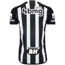 Camisa Atlético Mineiro Home 24/25 - Preta e Branca - C/ Patrocínio - Futx Brasil