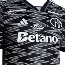 Camisa Atlético Mineiro Third 24/25 - Preta - C/ Patrocínio - Futx Brasil