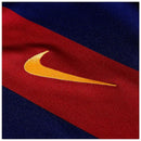Camisa Barcelona Home 15/16 Retrô - Azul e Vermelha - Futx Brasil