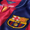 Camisa Barcelona Home 14/15 Retrô - Azul e Vermelha - Futx Brasil