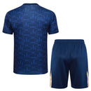 Conjunto Barcelona Treino 24/25 - Azul Escuro - Futx Brasil